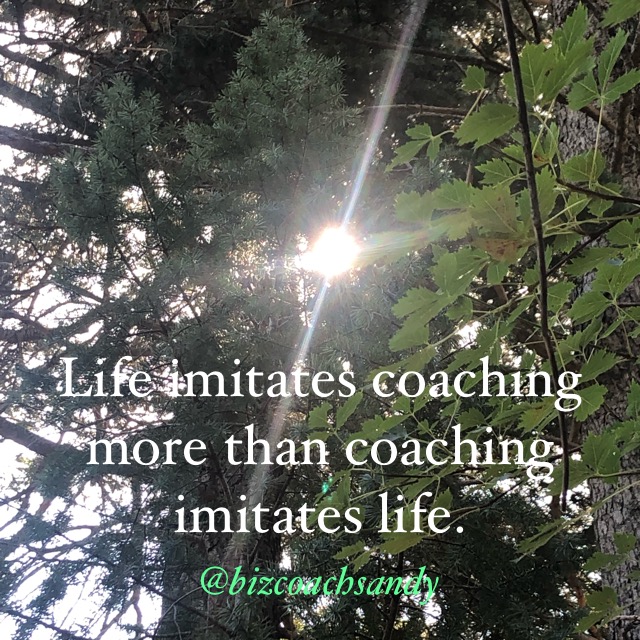 Life Imitates Coaching